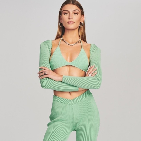 SER.O.YA Dahlia Set In Green - Picture 8 of 10